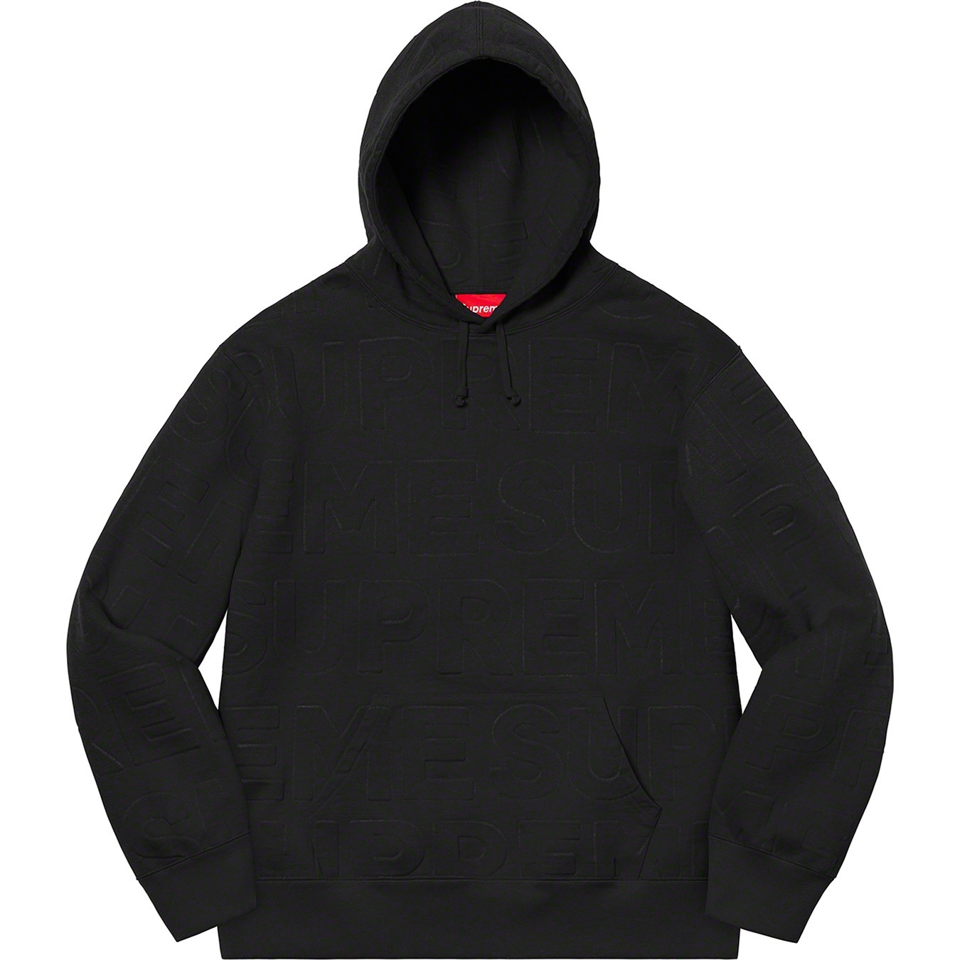 Embossed Logos Hooded Sweatshirt view 12